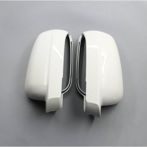 For Passat B5 Bora Golf 4 MK4 Exterior mirror housing Rear view mirror cover white