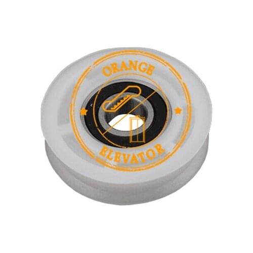 10 Pieces Elevator Nylon Door Hanger Roller OD85mm W20mm 6204RS