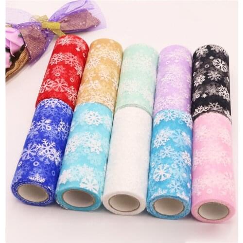 10 Yards 15cm Glitter Sequin Tulle Roll Organza Laser Crafts Tutu Fabric Wedding Decoration White Tulle Birthday Party Supplies