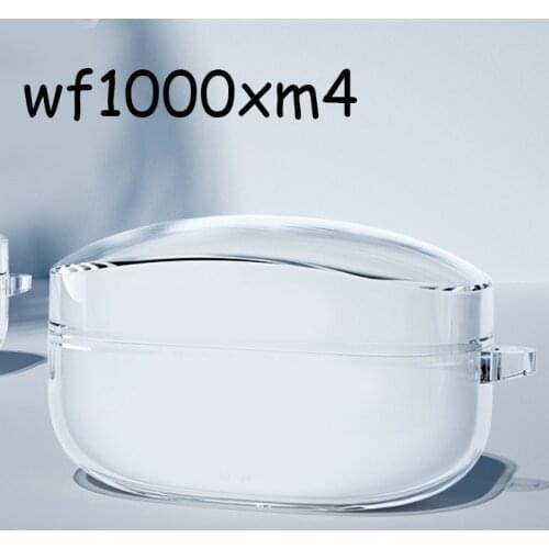 For Sony WF-1000XM4 Case Transparent cartoon Silicon Protect hearphone Cover wf1000xm4 Bluetooth Wireless Earphone Case capa