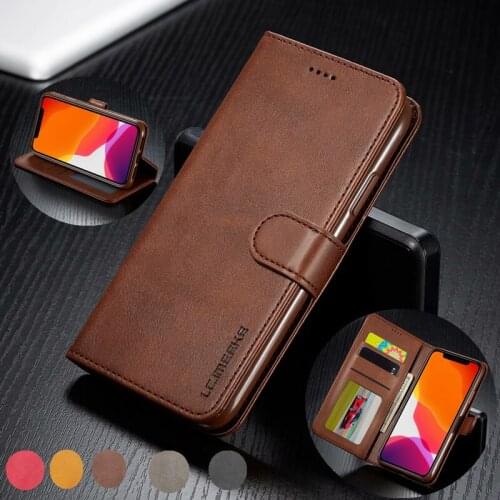 New Leather Case for iphone SE 2020 11 pro max 12 Wallet Phone Cover for iphone X XS max XR 6 7 8 plus 5 flip Magnetic Card case