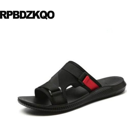 Slippers Flat Slides Designer Shoes Men High Quality Black Summer Slip On Japanese Sneakers Mesh Luxury Sport Sandals Outdoor