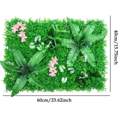 40x60cm Artificial Green Plant Simulation Green Grass Home Decor Wall Lawn Decoration For Home Cafes Backdrops Grass Jungle