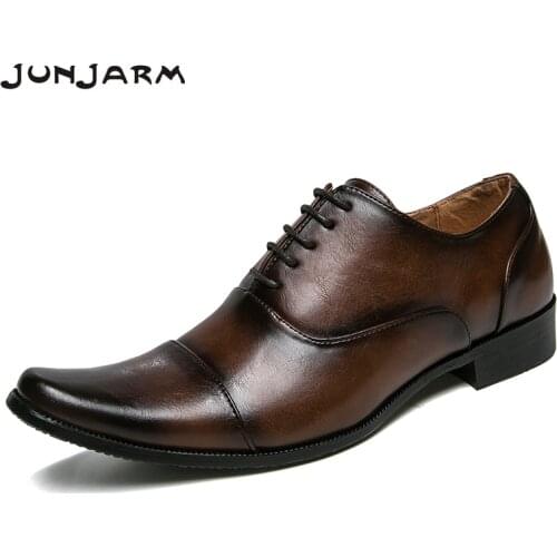 JUNJARM Mens Oxfords