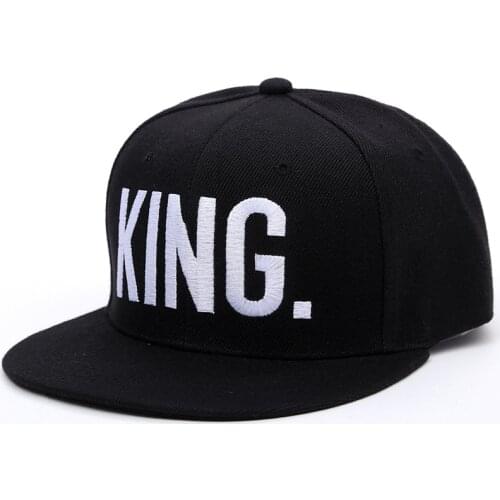 2021 Couple Summer Baseball Cap KING QUEEN Letters Embroidery Snapback Hat Acrylic Men Women Gifts Caps Hip Hop Hats adjustable