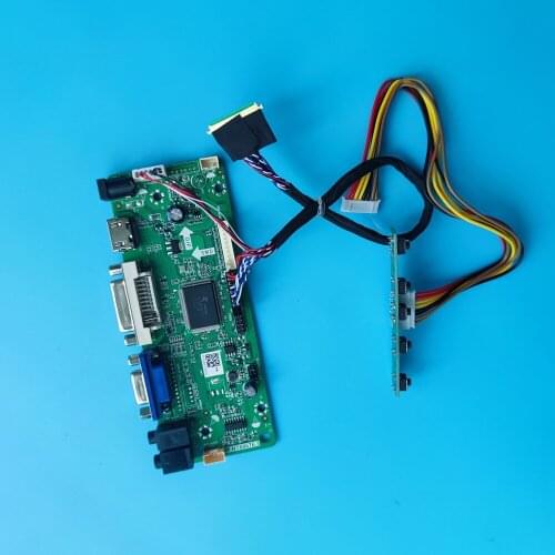 Kit for B140RW03 V1/V0 Monitor M.N68676 14" Controller board VGA DVI LED 1600X900 HDMI-compatible LCD LVDS 40pin Panel Screen