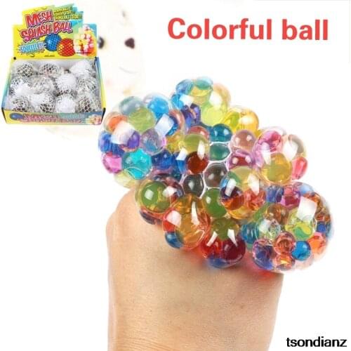 Colorful Grape Ball Antistress Toys Toy Squeeze Relief Anti-stress Kids Funny Things Prank Jokes for Adults Gifts