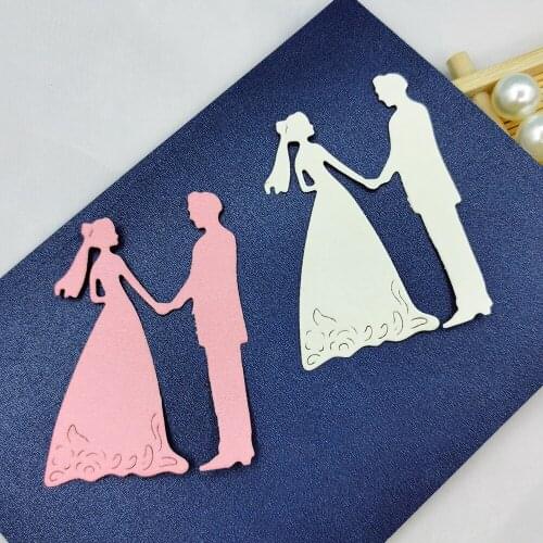 Men And Women In Love Metal Cut Die for DIY Scrapbooking Album Cardmaking Decorative Crafts Embossing Making Greeting Card