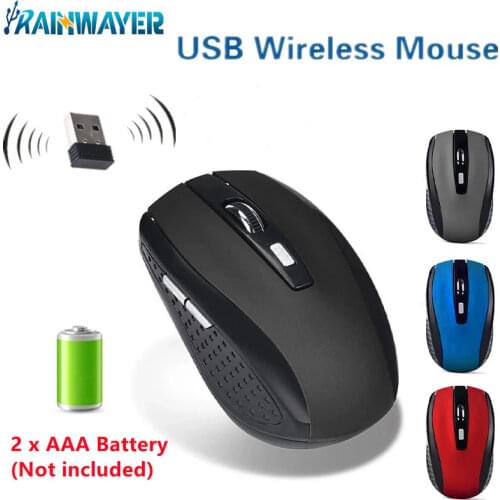 Mouse Gaming 2.4GHz Wireless Mouse USB Receiver Pro Gamer For PC Laptop Desktop Computer Mouse Mice For Laptop computer
