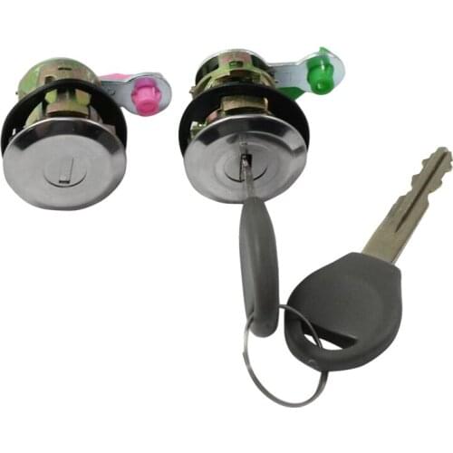 NEW-DL-121 Left & Right Door Lock Cylinder with 2 Keys for Nissan 98-03 Altima 98-04 Frontier 96-04 Pathfinder 00-04 Xterra