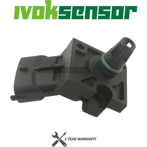 3 Bar MAP Sensor Manifold Intake Air Turbo Boost Pressure For VOLVO S40 S60 S80 2.4 2.5 3.0 D D5 T5 30622083 31303975 31355463