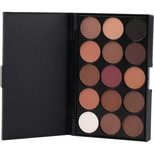 15 Colors Professional Eye Shadow Palette Cosmetics Makeup Palette Eyeshadow Pallete Matte Pigments Make Up Tool new