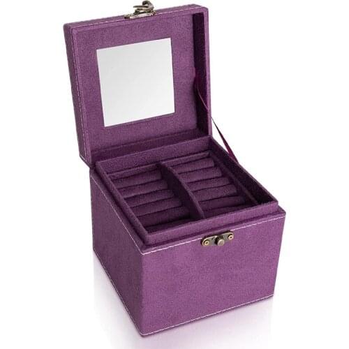 3 Layer Retro Jewelry Organizer for Women Suitable for Store Earrings Necklaces and Rings