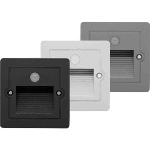 IP65 Outdoor LED Step Light Waterproof Stair Light Wall Embedded Underground Lamp Outdoor Garden Patio Pathway LED Footlight