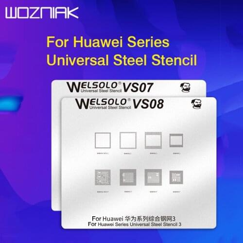 Universal IC Chip Ball BGA Stencil Plant Tin Soldering Net For Huawei P30 Mate20 Series Phones Motherboard Rrpair Rebeliing Tool