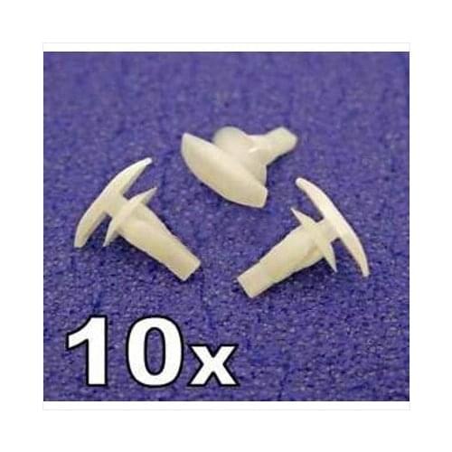 10x 6mm Weatherstrip & Rubber Door Seal Clips- Same For Toyota 67867-12150