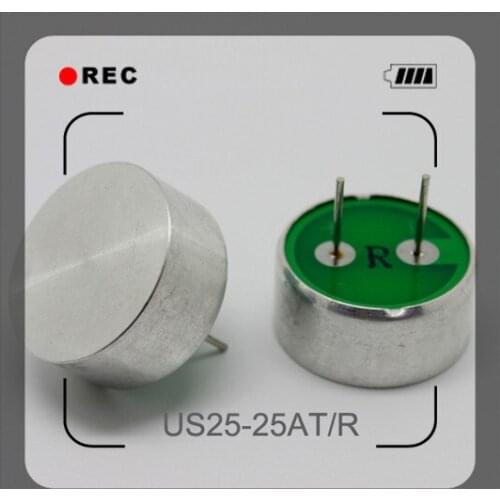 Waterproof distance sensor module XNQ25-25AT / R ( split ) ultrasonic sensor probe 25MM 25KHZ