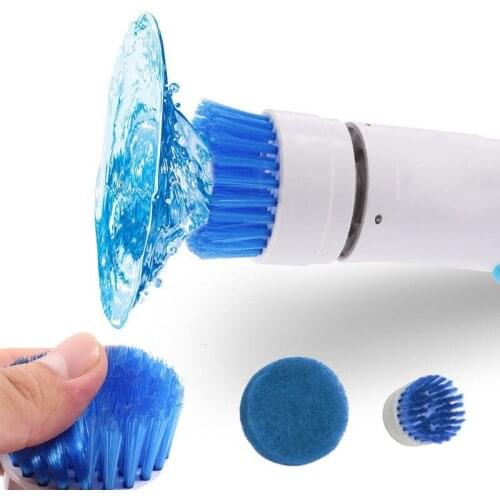 2PCS Electric Dishwasher Mini Dish Washing Machine Kitchen Dishwashing Brush Cleaning Brush Replacement Head Accessories