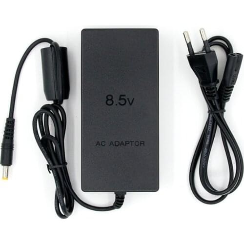 Power Supply Adapter For PS2 Slim Console Charger Lead Cable 8.5 V EU Plug Portable Charger For Sony PlayStation 2 Slim Adapter