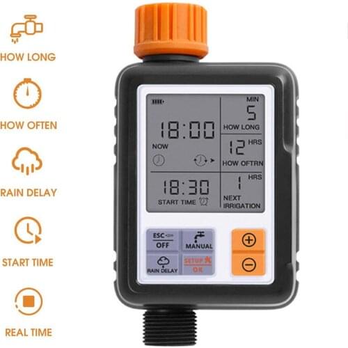 Automatic Electronic Water Timer Lcd Screen Sprinkler Controller Outdoor Garden Timer Automatic Watering Device Irrigation Tools