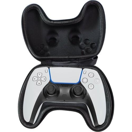 For PS5 EVA Hard Pouch Case Portable Protective Case Lightweight Easy Carry Gamepad Bag Cover For Sony PS 5