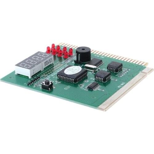 For 4Digit PC Computer Diagnostic Card Motherboard Mainboard POST Tester PCI ISA