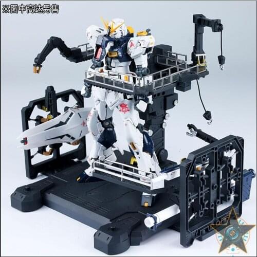 EW RG HG 1/144 GUNDAM Hangar Maintenance frame Equipment rack Support frame anime action figure model kits