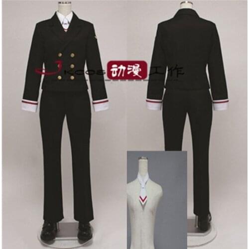 Cardcaptor Sakura Syaoran Li Cosplay Costume Anime Tomoeda Elementary School Uniform