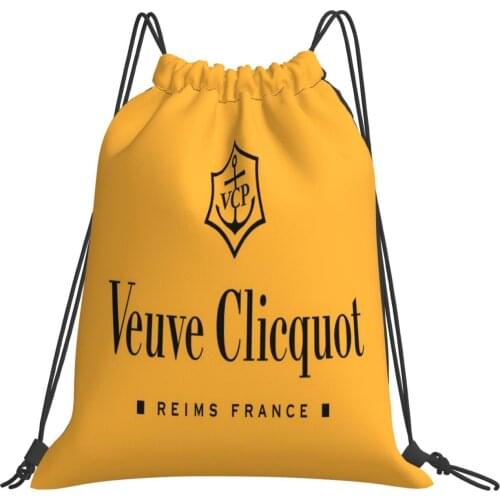Veuve Chandon Fashion Classic Drawstring Backpack Drawstring Backpack Outdoor Portable Backpack Fitness Backpack_hyr02