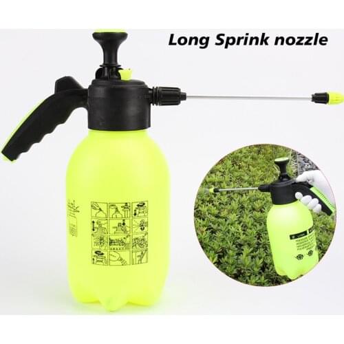 Pressure Spray Bottle Plant Flowers Watering Can Adjustable Garden Spray Nozzle Home Irrigation Car Cleaning Tool