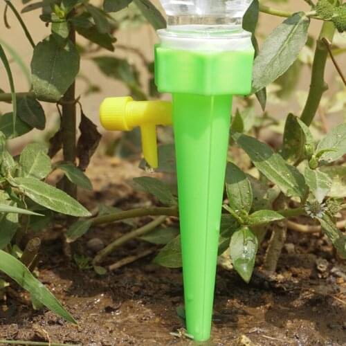 New 1pcs Automatic Watering Device Adjustable Flow Rate Drip Irrigation Garden Supplies Flower Pot Irrigation