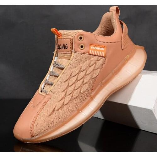 Casuales shoes breathable men hombre sneakers-men casual sapato causal Mens solid shoe hot sale Male leisure Sneakers 39 Light