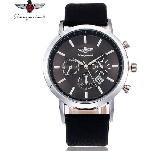 SHANGMEIMK Mens Quartz Watch