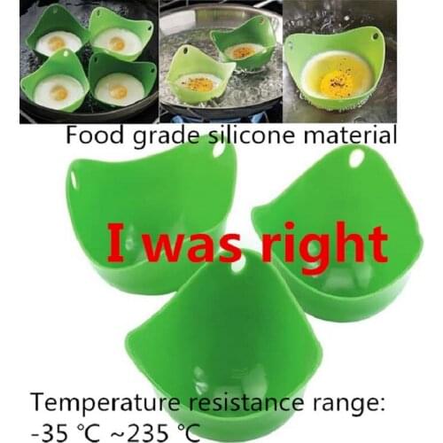 5pcs Silicone Egg Poacher Poaching Pods Egg Mold Bowl Rings Cooker Boiler Kitchen Cooking Accessories Pancake Maker Cooking tool