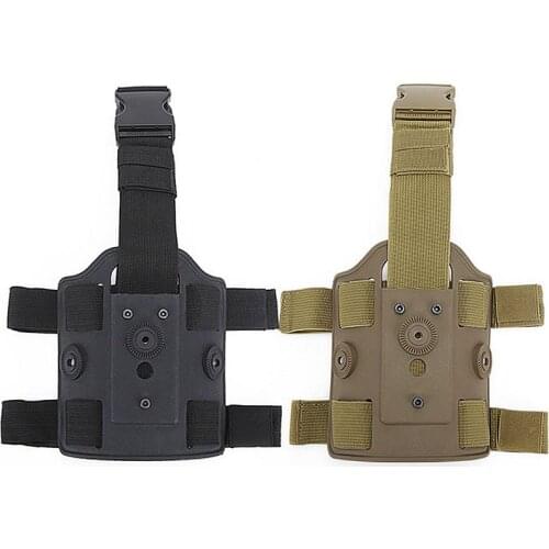 Tactical Drop Leg Holster Platform Military Adjustable Gun Airsoft Right Left Hand Gun Holster Glock 17 Colt 1911 M92 P226