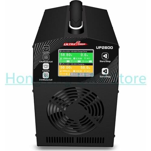 Ultra Power AC 220V 2600W UP2600 12S-14S 12-14S LiPo/LiHV Battery UAV Drone Charger