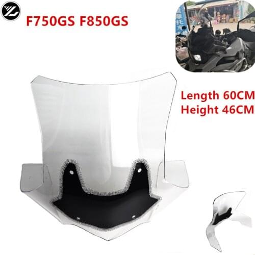 F850GS F750GS Windshield Windscreen Wind Deflectors For BMW F750 GS F850 GS F 750 F 850 GS 2018 2019 2020 4MM Wind Shield Cover