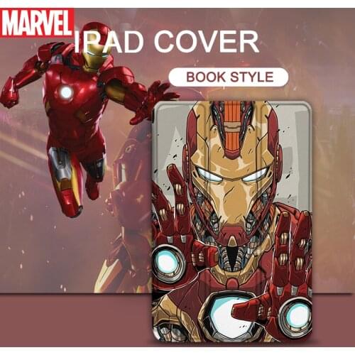 Marvel IRON MAN Protective Cover for IPad 10.2 2019 for IPad Mini1 2 3 Case for 9.7 2017 2018 IPad Air 1 2 9.7 Tablet Soft Funda