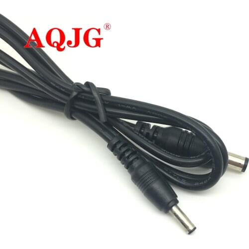 1pcs DC power cable 5.5 x 2.1mm male to 3.5 x 1.35mm male Wire 5.5*2.1 to 3.5*1.35mm adapter cable Power cable