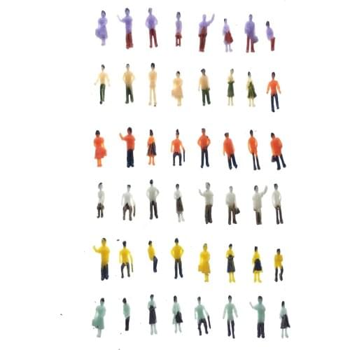 100pcs 1/150 Scale Building Model People Figures Painted Toys For Diorama Miniature Architecture Model Making 200pcs Mannequin