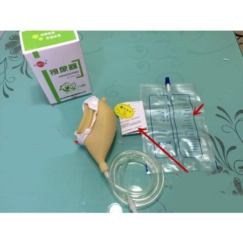 1000ml Female urinary device urine collector urine bag bed urinal hemiplegia bed breathable pick urinal incontinence bag