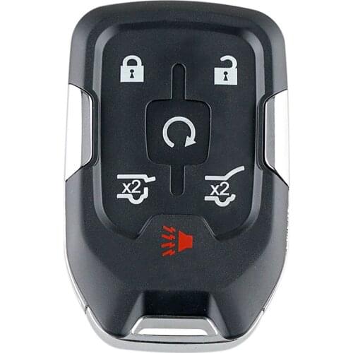 6 button Car Remote Smart Key Case Fob Shell for Chevrolet 2015