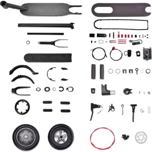 Repair Accessories for Xiaomi Mijia M365 Electric Scooter Brakes Disc Base Packs Insurance Light Hub Shell Mudguard Kickstand