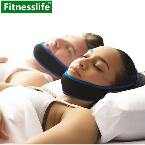 Anti Snoring Chin Straps Adjustable Snore Reduction Stop Snoring Devices Snore Stopper for Men Women Sleep Snoring