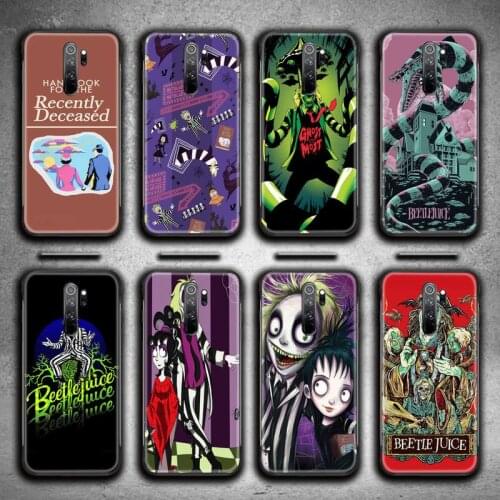 Beetlejuice Handbook Phone Case for Redmi Note 9 8 8T 8A 7 6 6A Go Pro Max Redmi 9 K20 K30 Pro