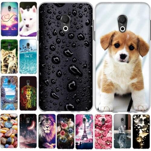 Funda For Meizu 15 Lite Capa Cover Silicone For Meizu M15 M 15 Back Print For Meizu Meilan 15 Lite Bumper Coque Soft TPU Case