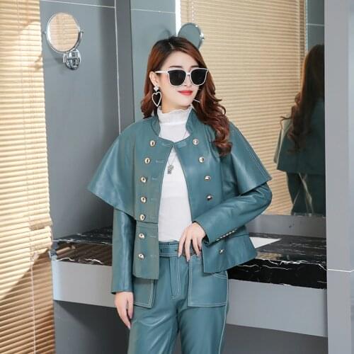 Eva freedom Womens Fashion Leather Jackets