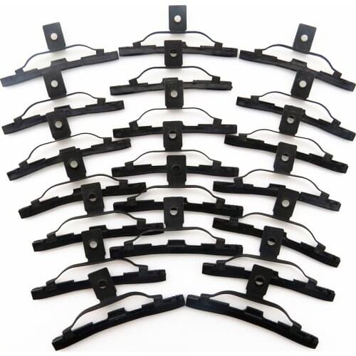 SCJYRXS 20 Pcs 4B0877165 4B0 877 165 Sunroof Convertible Panel Guide Clip Slider For Passat B5 Golf MK4 R32 Rabbit 4B0 877 165