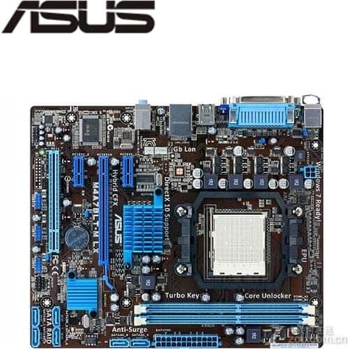 For Asus M4A78LT-M LX Desktop Motherboard 760G 760L Socket Socket AM3 DDR3 Original Used Mainboard