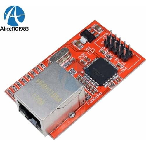 Mini W5100 LAN Ethernet Shield Network Module board for Arduino High Performance With IEEE802.3u TCP / IP 16 Kbyte